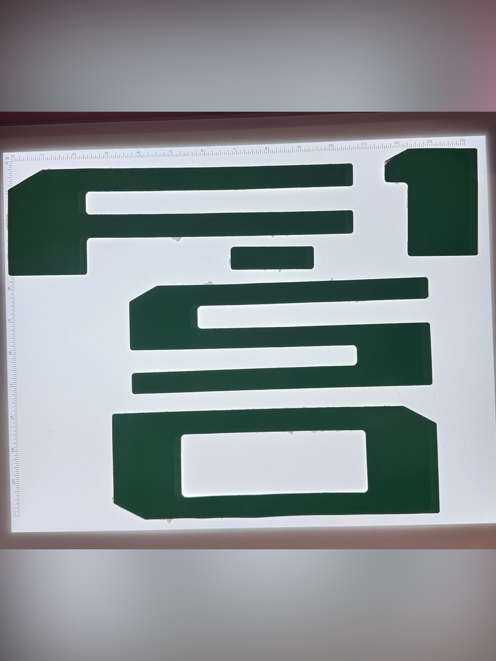 Ford F150 tailgate lettering for years 2021 to 2026